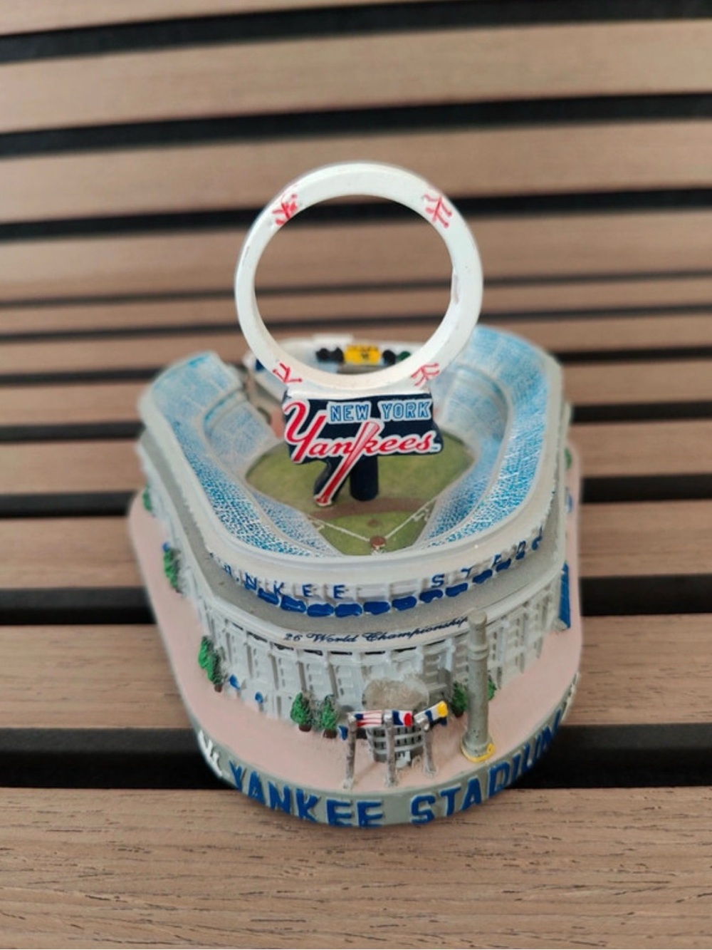 Forever Collectibles Legends Of The Diamond Yankee Stadium No Clock